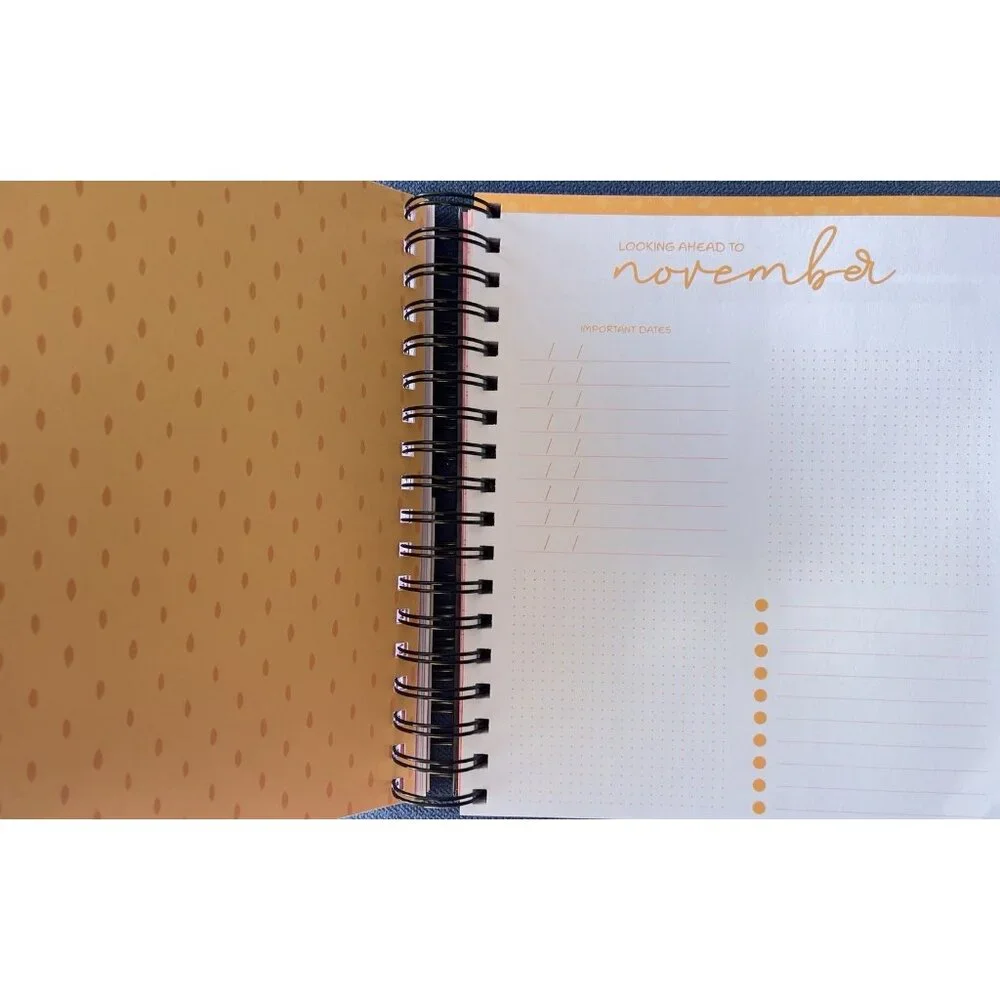 17 Month Planner Black CAMO Aug 2025 -Dec 2026 Weekly Planning Note Page Gift